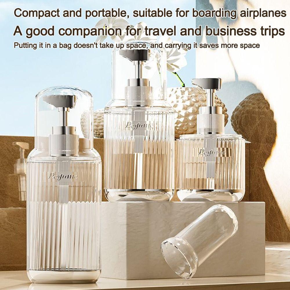 60/90/120ml Dispenser Bottle Refillable Soap Dispenser  for Lotion Shampoo Shower Gel