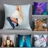 Bad G-Gyal Sänger Kissenbezug Kissenbezug, Zweiseitig Bedruckt, Sofakissen, Schlafzimmer Kopfteilkissen