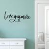 Vintage Love You More Metal Blikbord, Romantische Boerderij Wanddecoratie & Cadeau