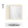Pure 999 Silver Handicrafts: Single & Double Layer Silver Foil Paper Decor, Multiple Specifications Available