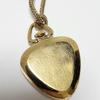 Used Vintage SEIKO Pendant Watch Necklace Watch Manual Wind 17 JEWELS Working Gold Color