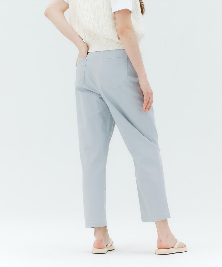 MIND BRIDGE WOMEN [W] Baggy Fit Shirred Elastic Pants - 3 Colors