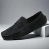 Men Designer Leather Casual Shoes High Quality Fashion Comfortable Loafers Flats Big Size Driving