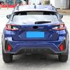 ABS Carbon Fiber Rear Fog Light Lamp Trim Cover For Subaru Crosstrek -2024