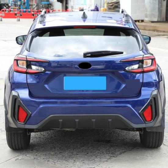 ABS Carbon Fiber Rear Fog Light Lamp Trim Cover For Subaru Crosstrek -2024