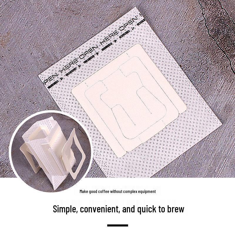 Japanese Drip Coffee Filter Bags, 50-Pack – Quick, Economical Hand Drip Coffee Filters