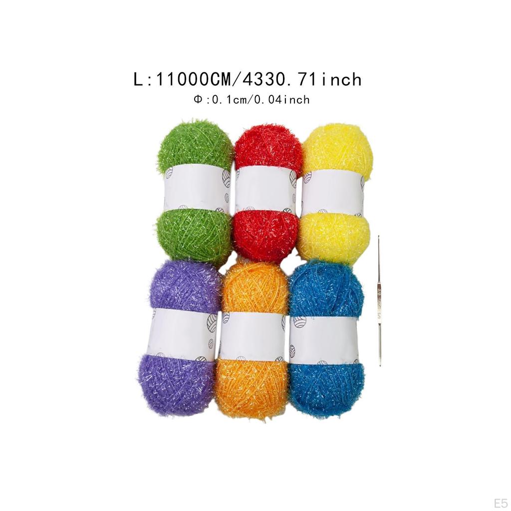 -S Yarn for Tea Towels, Pastel Handicraft Project, Quick-drying Accessories, DIY Range, Different
