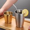 Multi-Purpose Stainless Steel Cup: Household, Outdoor, Tea, Beer, and Mouthwash Cup