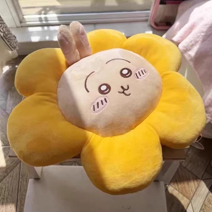 Chiikawa Usagi Hachiware  Square Plush Cushion For Living Room Use Office