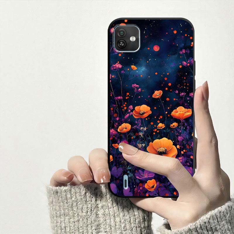Flower For Wiko Y62 Plus Y82 Y81 Y62  Case Shockproof Soft Silicone For Wiko Y51 Y52 Back Cover TPU Phone Case Protective Fundas