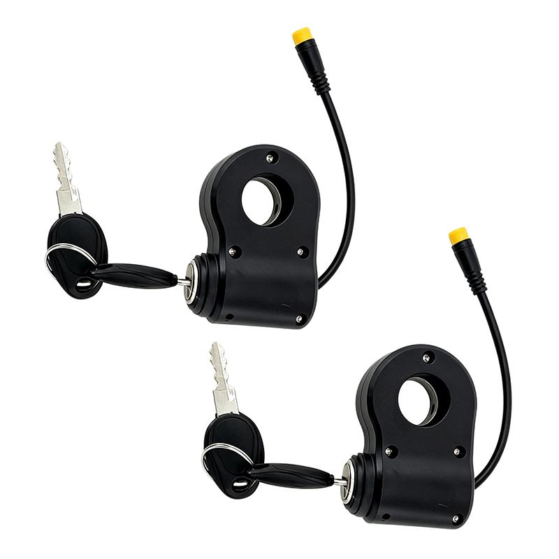 Blocchetto di accensione con chiave per scooter elettrico, cablaggio impermeabile, connessione sicura a 3 pin, per ricambi G2 Pro 3P