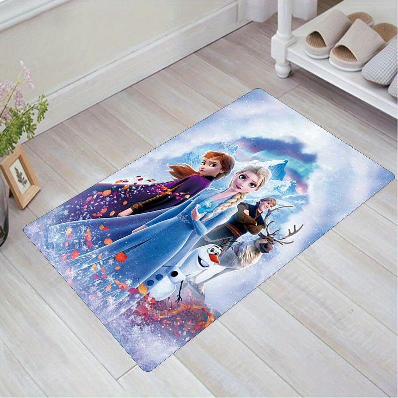 1 Stück Gefrorenes Muster Teppich Läufer rutschfester Teppich Handwaschbar Fußmatte Geeignet für Wohnzimmer Schlafzimmer Heimdekoration Zimmerdekoration