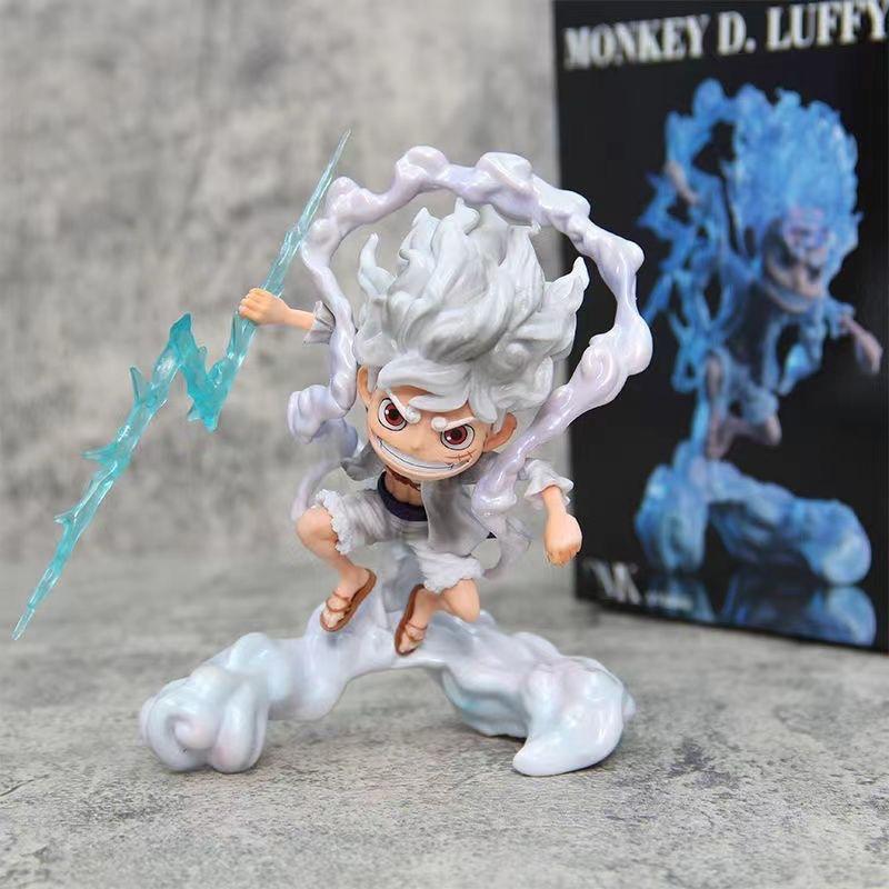 ONE PIECE Phantom Luffy Great Ape King 4 Fourth Gear Navigator Luffy Figure Animation Model Ornament Doll Statue