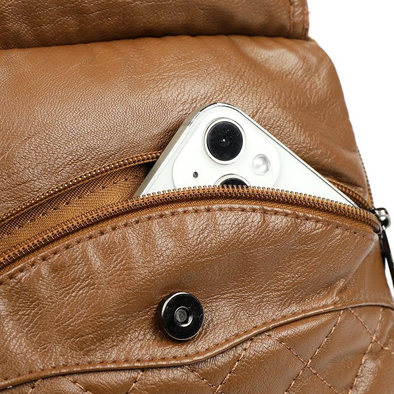 Damenhandtasche Multifunktionaler Nieten-Rucksack