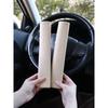 Car Seatbelt Shoulder Protector, Simple and High-End, Pebbled Leather, Anti-Wear, Anti-Strain, Soft Seatbelt Protective Cover