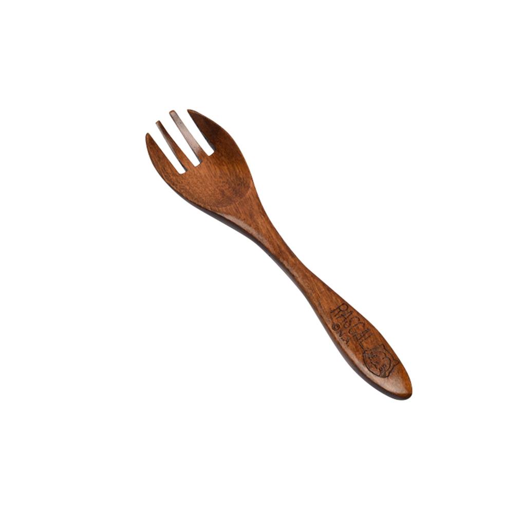 Japanese Wooden Spoon Long Handle Ramen Spoon Baby Eating Spoon Drinking Porridge Spoon Household Wood Tableware Round Spoon