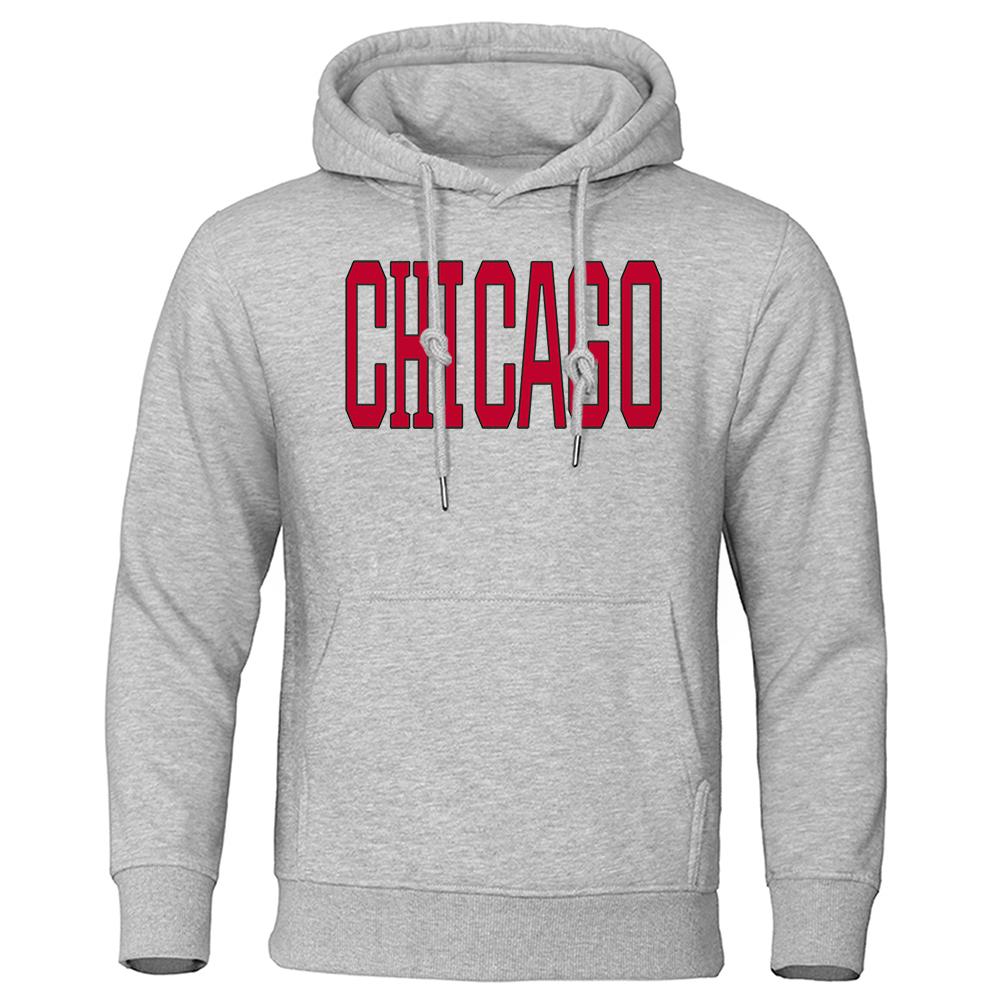 Men's And Women's Long Sleeves Chicago Basketball Uniform Printing Mens Hoody Street Hip Hop Hoodies Loose Clothes