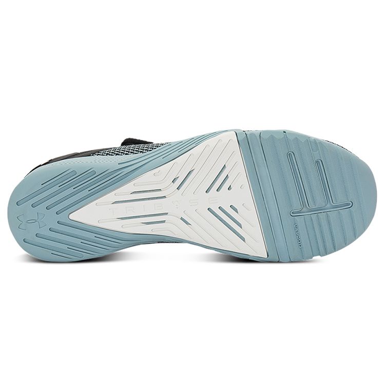 Under Armour TriBase Reign 3 Black Breaker Blue Men Sneakers 3025124-003