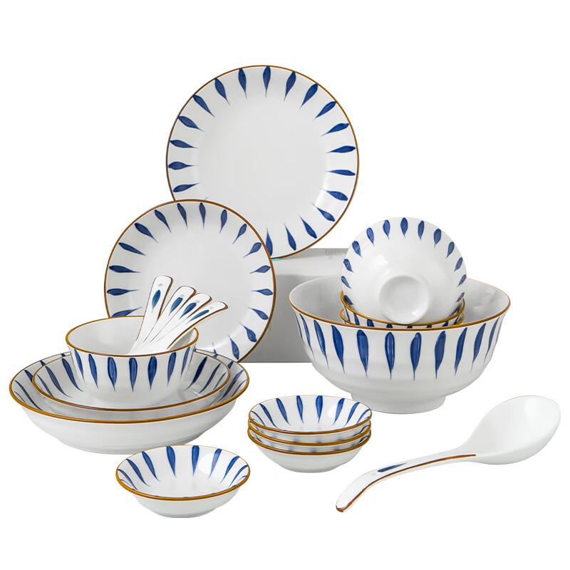 Debo Caitlin 22-Piece Japanese Ceramic Dinnerware Set