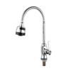 Hexagonal Zinc Alloy Single Cold Kitchen Faucet