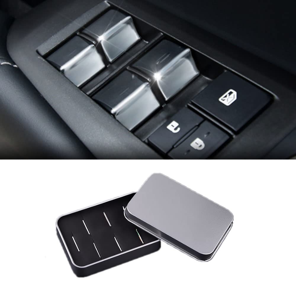 

Temiry New Vezel Window Switch Sticker No Discomfort Vezel RV Accessories Parts Car Switch For Vezel only серебряный