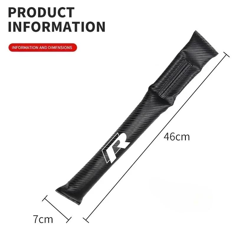 Car Seat Gap Filling Plug Cushion Side Seam Leak Proof Strip For Volkswagen VW GTI Polo Golf Passat Tiguan Arteon Touareg Taigo Zk2