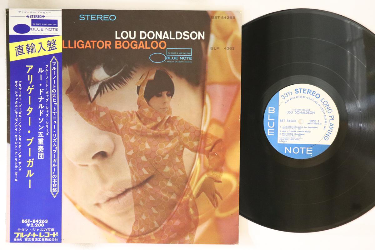 

LP Record LOU DONALDSON - Alligator Bogaloo BST84263 Blue Note 1967 Japan Obi Jazz Used