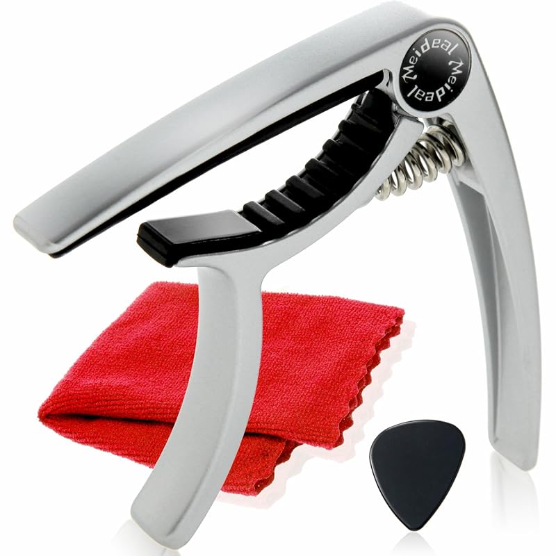 

Phoenix one touch guitar capo Tast [ zinc alloy model ] For cleaning fiber cloth Safe and secure manufacturer warranty 3 piece set! fork electric