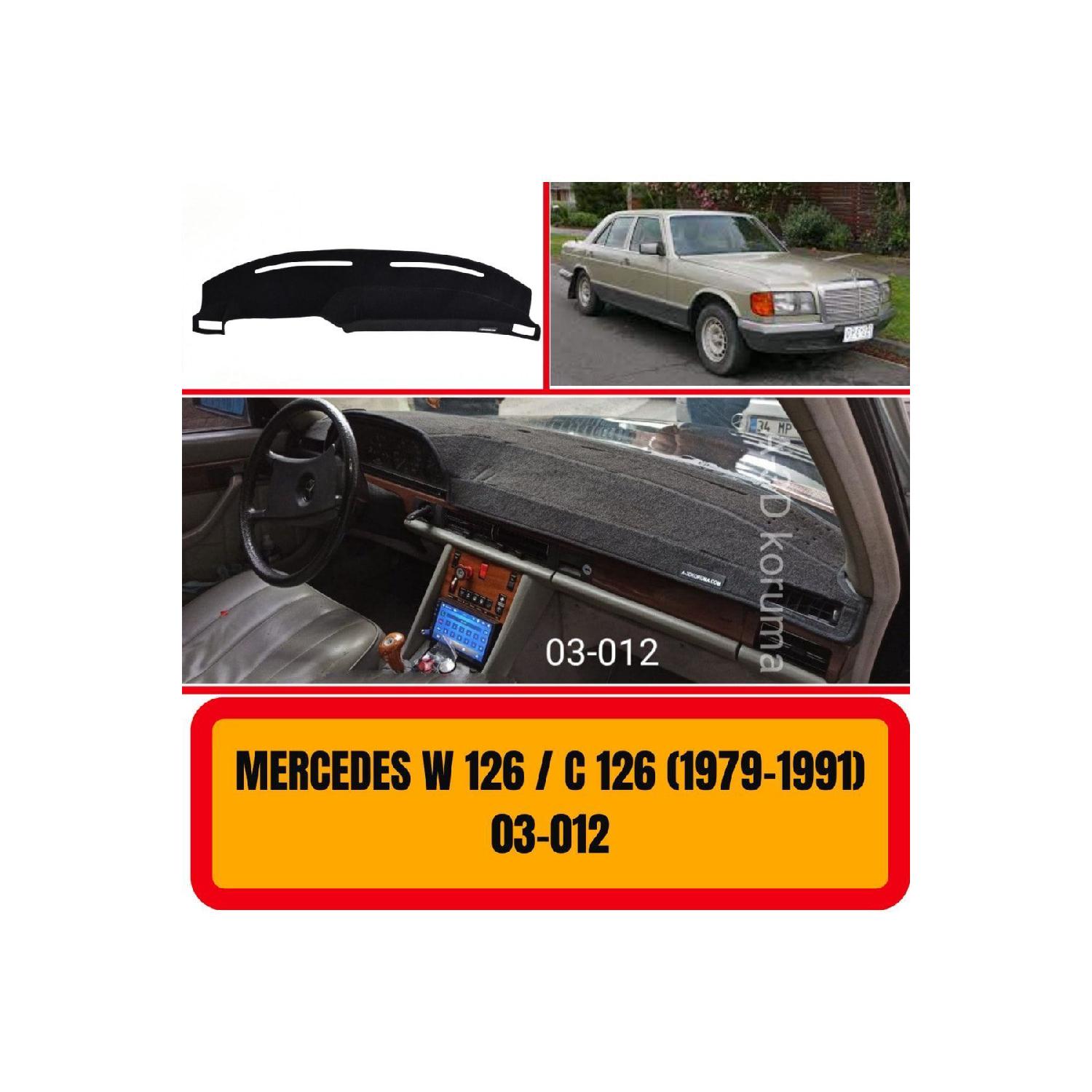 

Mercedes-Benz W126/c126 1979-1991 Защитная крышка передней панели приборной панели Коврик