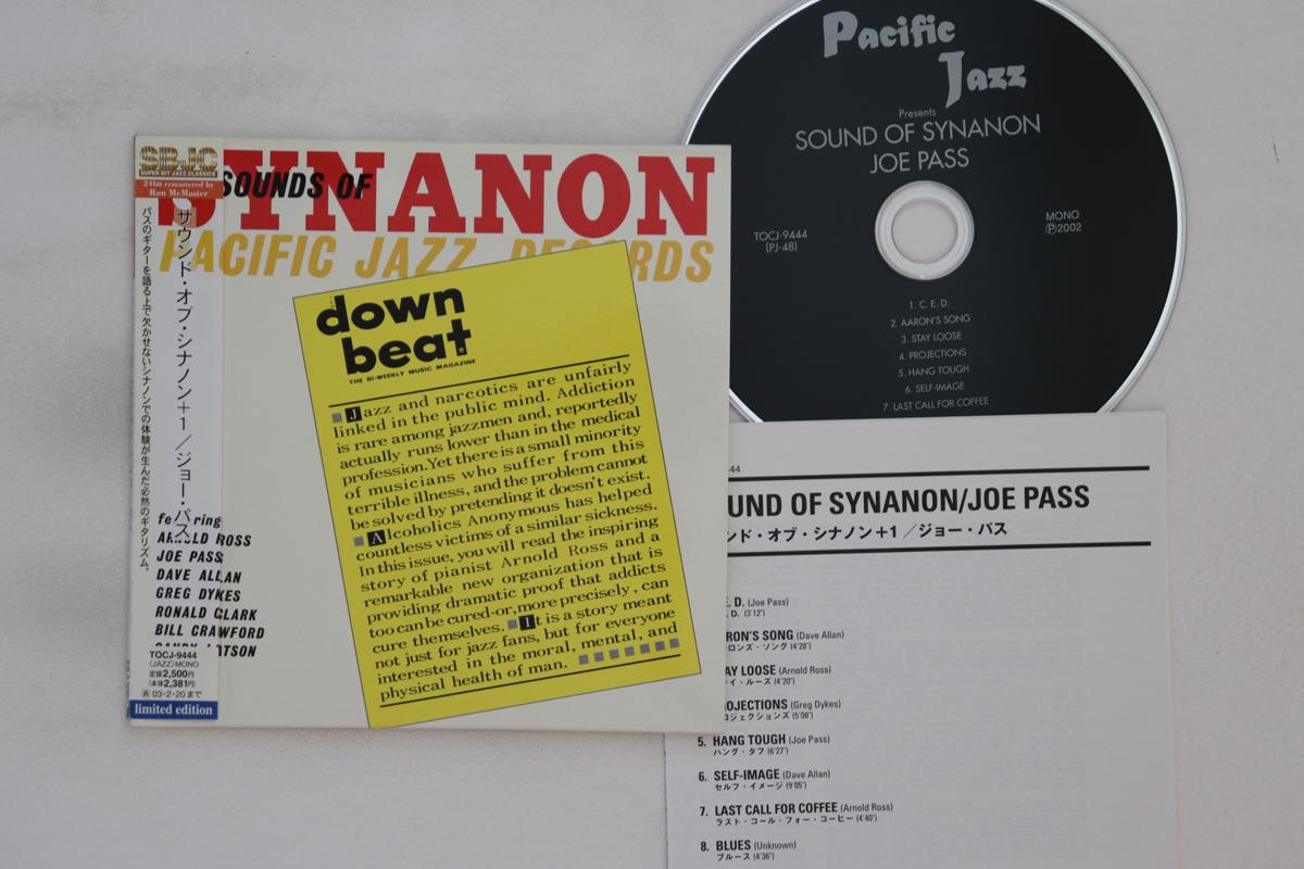

CD JOE PASS - Sounds Of Synanon TOCJ9444 UNIBERSAL 2002 Japan Obi Jazz Used
