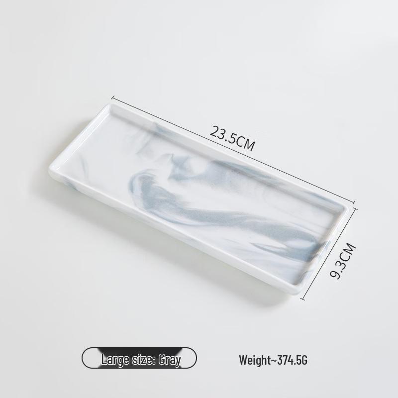 LISM Ceramic Draining Soap Dish & Storage Tray