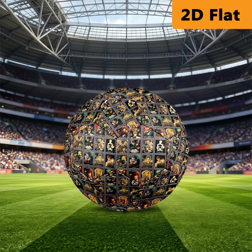 Darkness Destiny: Death Note Saga Football Suitable for Both Training and Competition High Elasticity Outdoor Sports No. 5 Football
