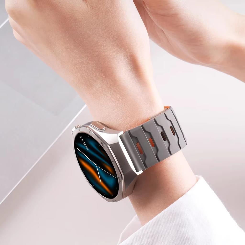 Band For Samsung Galaxy Watch 7/FE/5 pro/6/4/Classic Mangnetic silicone Bracelet Huawei watch GT 2 3 4 5 6 pro 20mm 22mm Straps