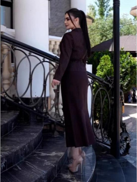 2025 Elegant Summer Two-Piece Set: High-Waisted Slimming Skirt & Jacket