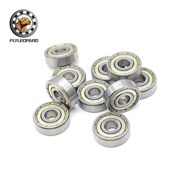In-stock 6900 2RS Thin-walled Deep Groove Ball Bearing, 10x22x6, High-speed Motor Bearing with Blue Rubber Seal.
