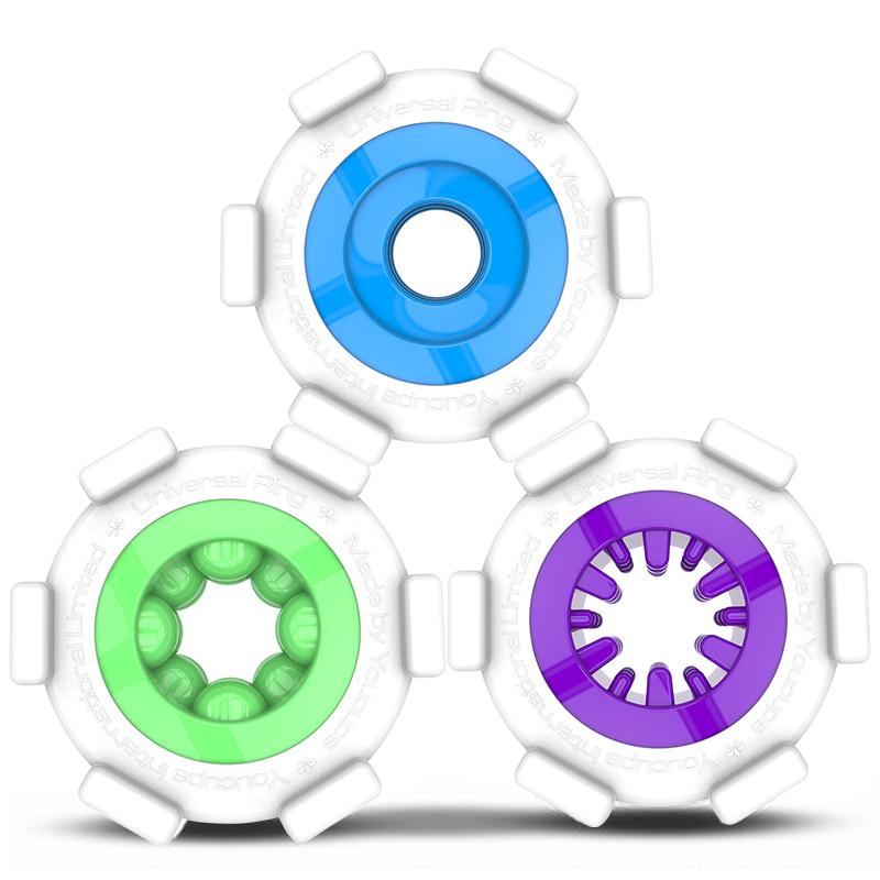 Penis Ring Composable Masturbator For Man Soft Pocket Pussy Silicone Delay Trainer