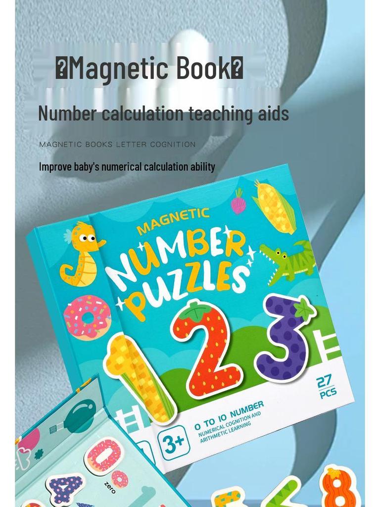 26 English Letter Magnetic Cards - Educational Puzzle Toy for Kids