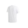 Adidas T Shirts Men's White Crew Neck Moderate Straight Fit GD5894