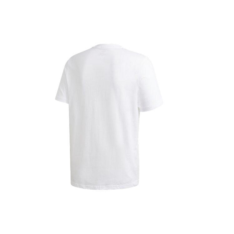 Adidas T Shirts Men's White Crew Neck Moderate Straight Fit GD5894