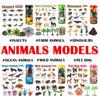 Simulare Mini Animale Sălbatice de Fermă, Animale Marine, Dinozauri, Insecte, Animale de Companie Câini, Model Insecte, Figurină de Acțiune, Figurine Realiste din PVC, Cadouri pentru Copii