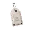 Star Strawberry ID Photo Photocard Frame Keychain Pendant Card Protective Case  School Stationery