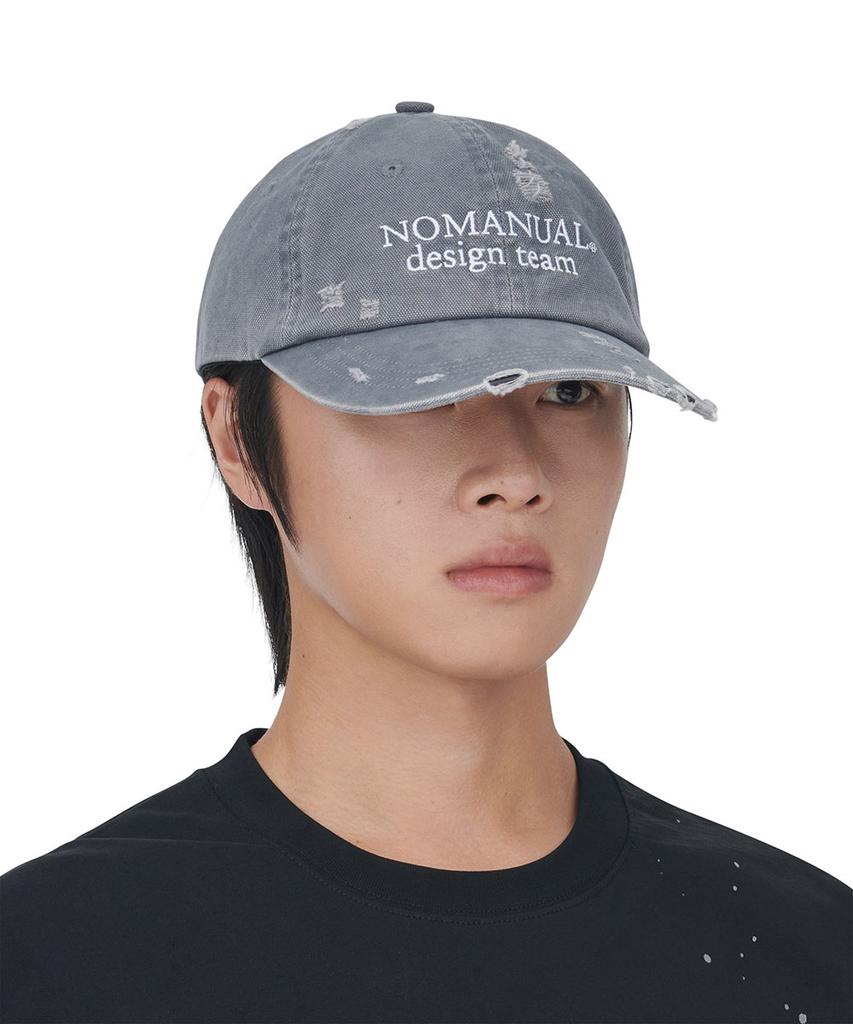 Nomaenyueol D.T Ball Cap 261 - Washed Gray