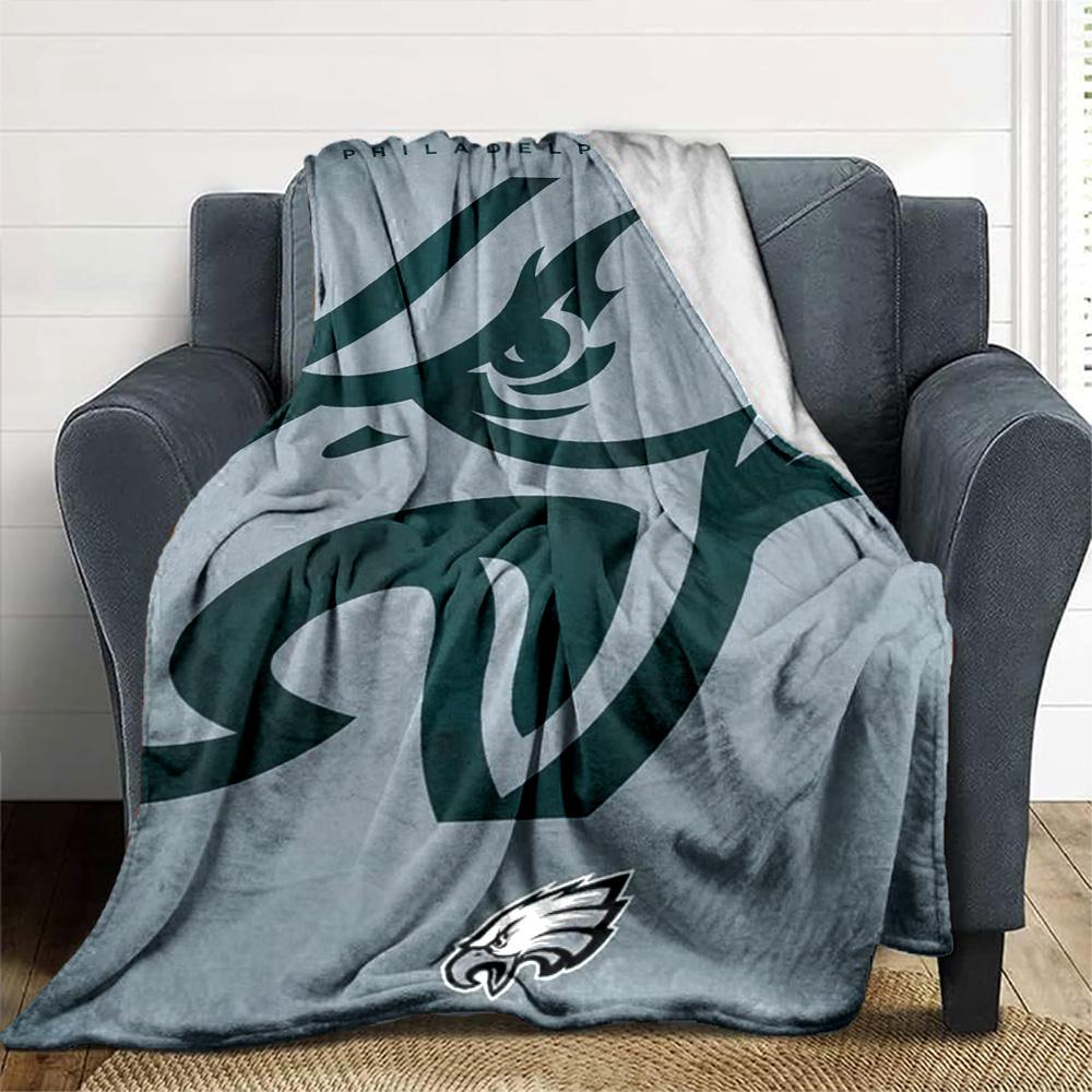 Philadelphia Eagles Blanket Soft Warm Cozy Suitable For Office Bed Livingroom Four Seasons Universal Playful Design