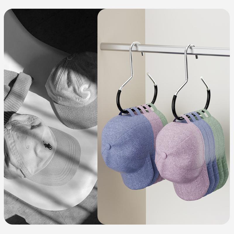 5/10/15 Pack Scarf Ring Hangers,Multi-functional Non-slip Hooks for Hanging Belt,Closet Organizer Accessory Holders for Ties Bag
