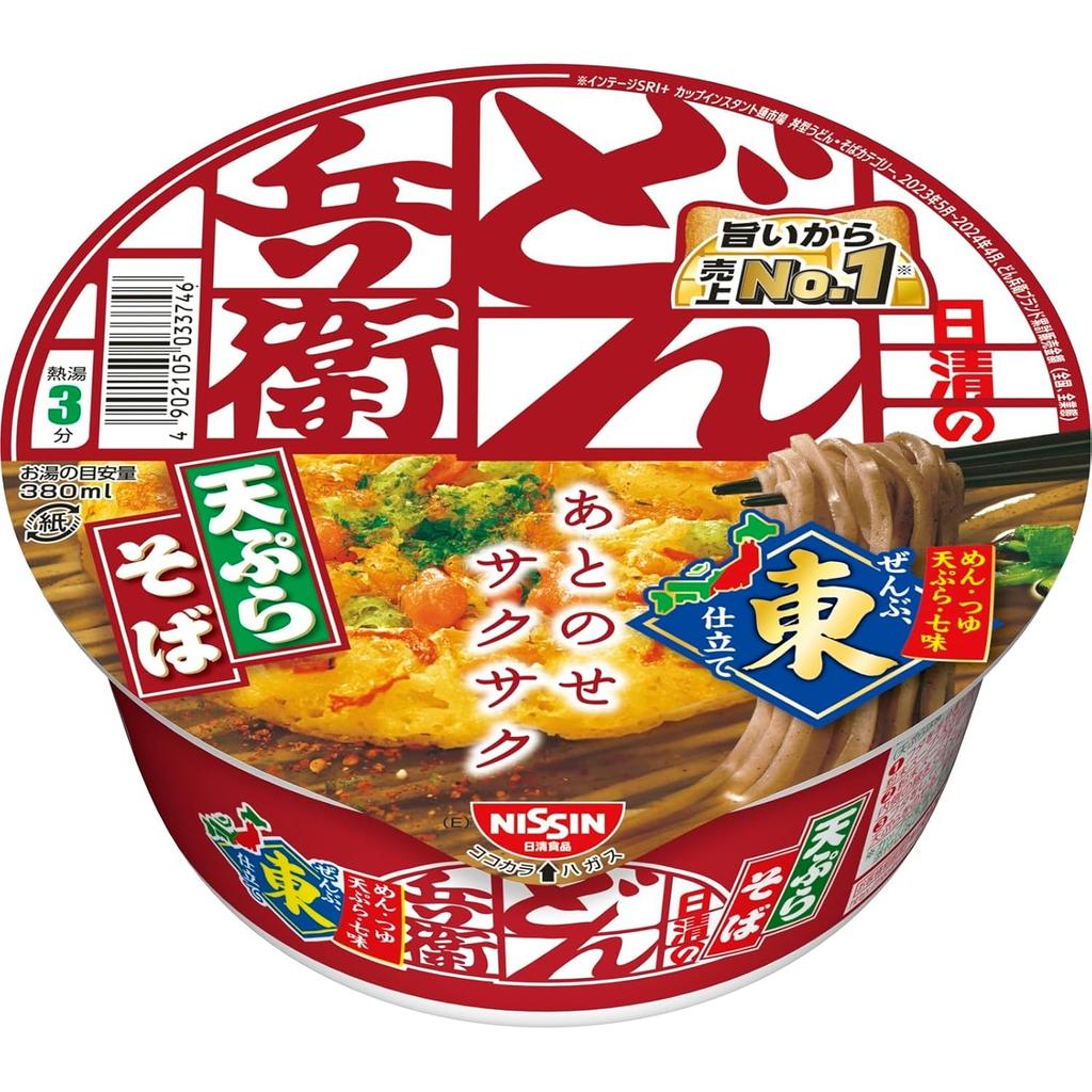 Donbei Tempura Soba (East) 100g12 pieces