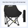 Close-To-Ground Fishing Chair Foldable Miniature Camp Stool Lightweight Adaptable For Adults Tripers Lakeside Trip Beach