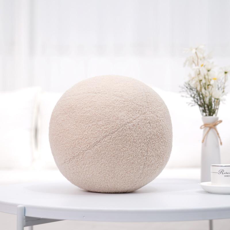 

Подушка-м яч у скандинавському стилі, плюшева іграшка, домашня диванна подушка, подушка, прикраса дитячої кімнати, лялька 30cm（0.3kg）