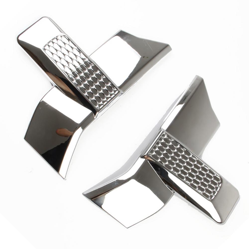 ABS Chrome Front Bumper Headlight Grille Cover Trim For Ford F150 2015-2019