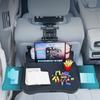 Car Travel Table, Multi-Functional Car Seat Backrest Adjustable Small Table Board, Car Cup Holder and Computer Stand