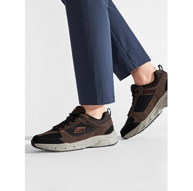 Мужские кроссовки Skechers Oak canyon 51893, chbk коричневые